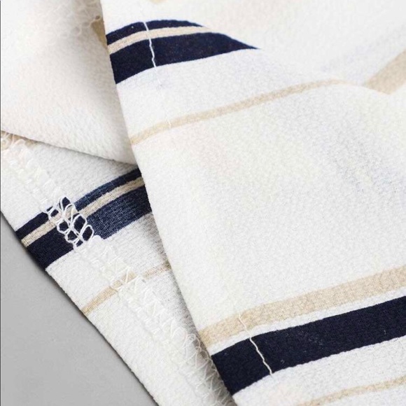 Striped Cami Top with Pants - Picture 3 of 4